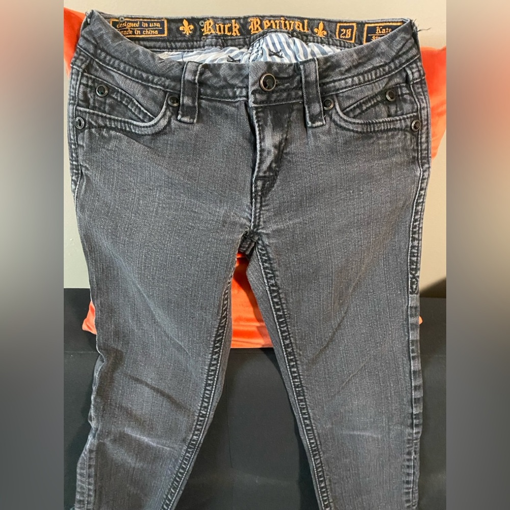 Rock Revival Dark Wash Denim